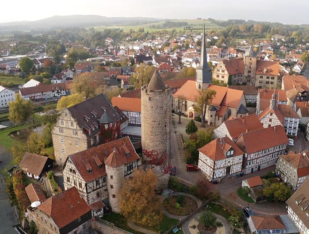 Alte Foersterei - Elegantes Apartment In Der Historischen Hinterburg Schlitz - Nahe Fulda Und Bad Hersfeld Extérieur photo